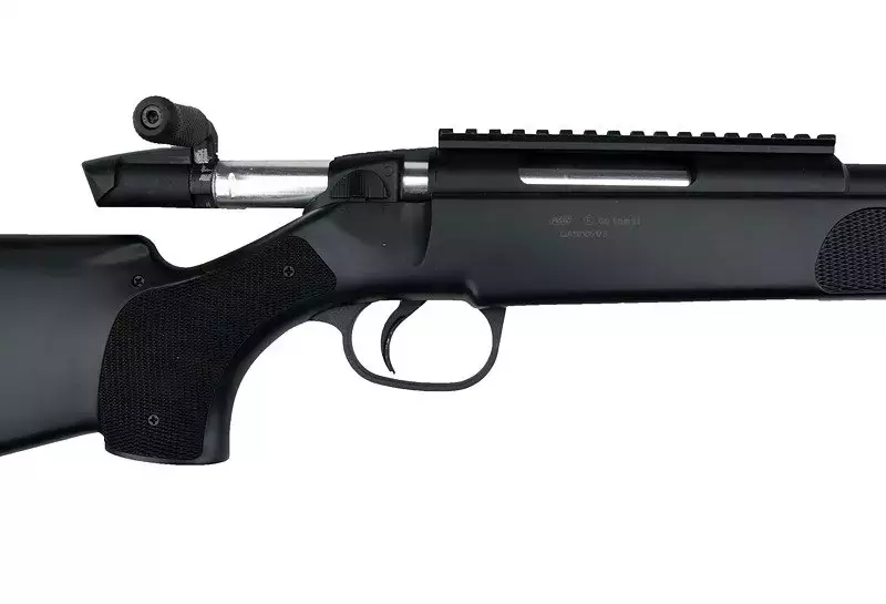 Airsoftová odstřelovací puška REF15433 - černá