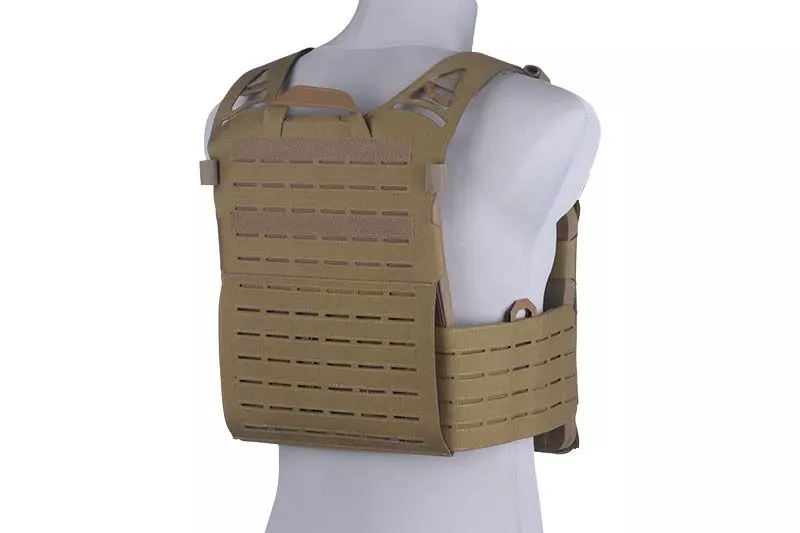 Blast Plate Carrier Tactical Vest - Tan