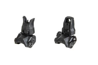 EPBUIS Folding Iron Sight Set - black