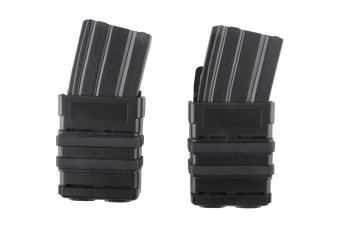 Double Open III (M) 5.56 Magazine Pouch - Black