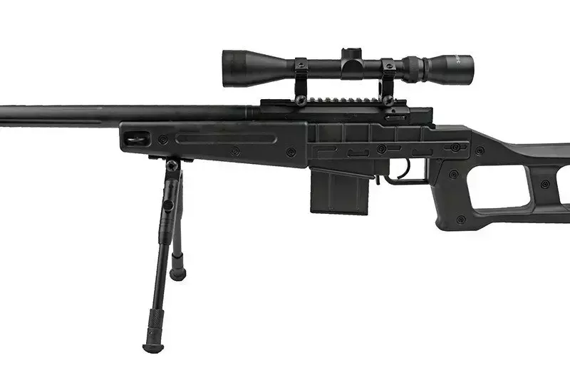 MB4409D sniper rifle replica - with scope and bipod