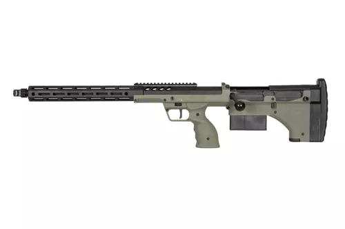 Fusil de airsoft rifle de francotirador Desert Tech SRS-A2/M2 22 (zurdo) - verde oliva"