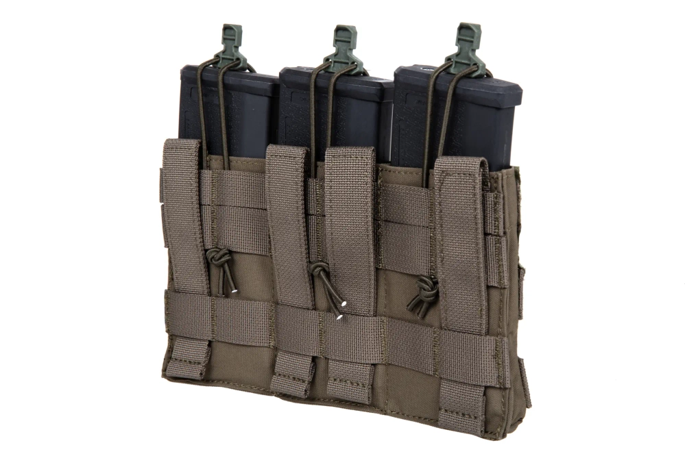 Potrójna uniwersalna ładownica na magazynki Primal Gear Ranger Green