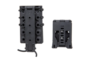 Wosport Urban Assault Quick Pull tactische stasiszak Zwart