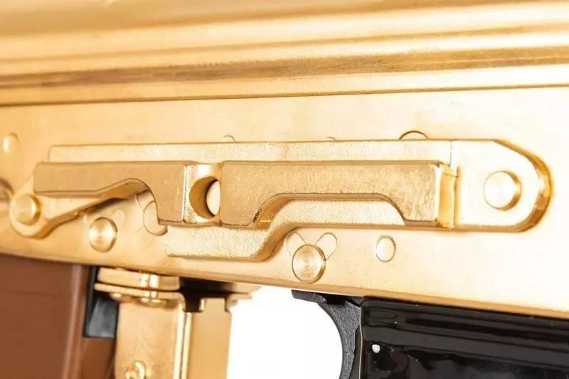 Airsoftová zbraň puškaka ELS-74UN "Golden Brother" Vintage Custom