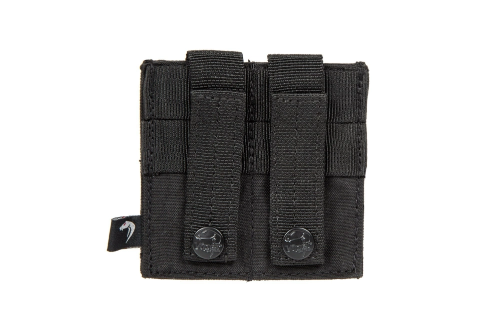 Double Pistol Mag Plate - Black