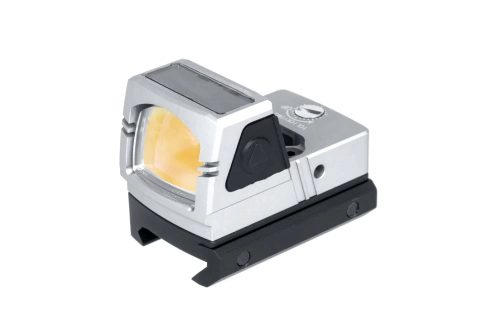 Kolimátor xFORCE MINI se solárním napájením stříbrný
