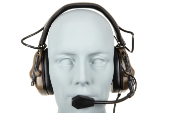 Wosport HD-08 Gen. 5 Tan tactische headset