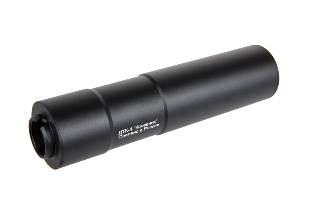 DTK-4 silencieux pour répliques de type AK (24mm CW) Noir