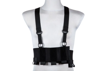 Low-Vis Chest Rig - Black