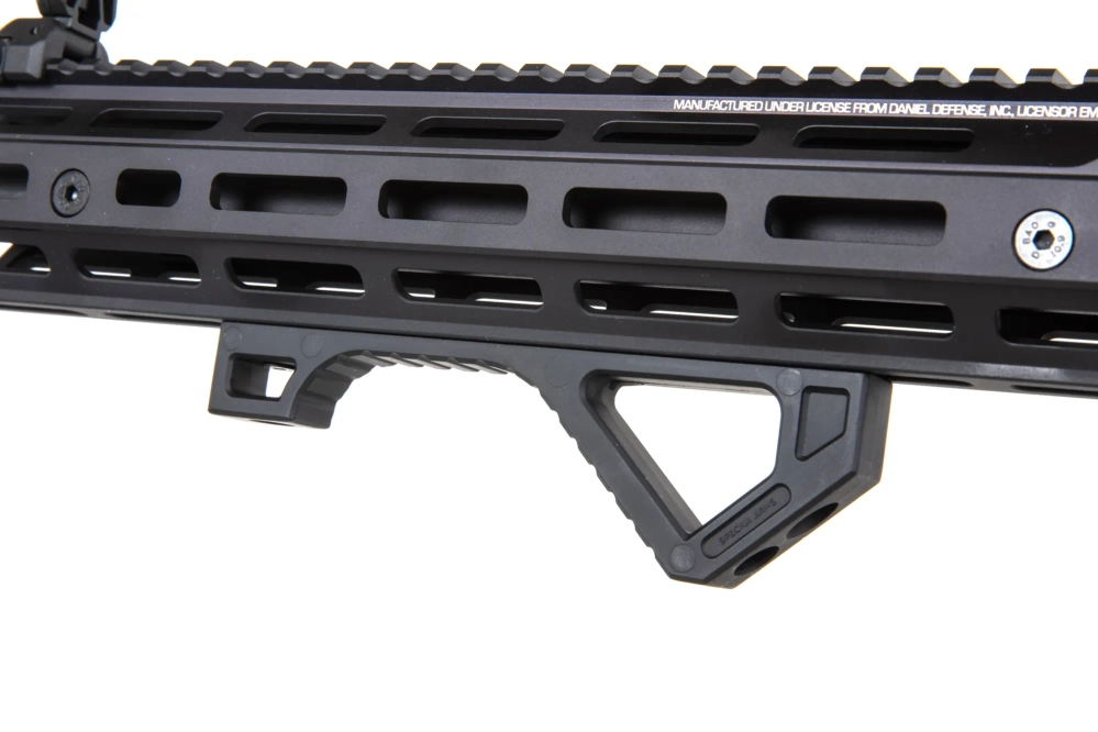 Karabinek ASG Specna Arms Daniel Defense® RIS III 12.5'' SA-P28 Prime™ Aster II ETU z silnikiem bezszczotkowym Czarny