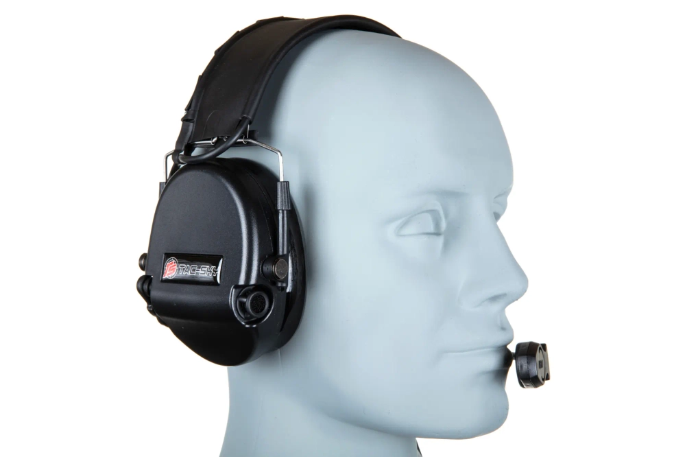 Tac-Sky WYS0147 PRO Hoofdtelefoon Zwart