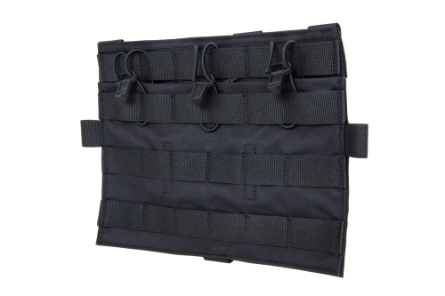 Panel de carga Ape Force Gear para 3 cargadores M4/M16 Flat Negro