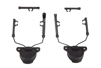Comtac hoofdtelefoonadapter voor Team Wendy-rails (Type 2) - Zwart