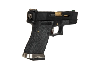 Pistola de airsoft G Force G19 T1 - Negro/Oro