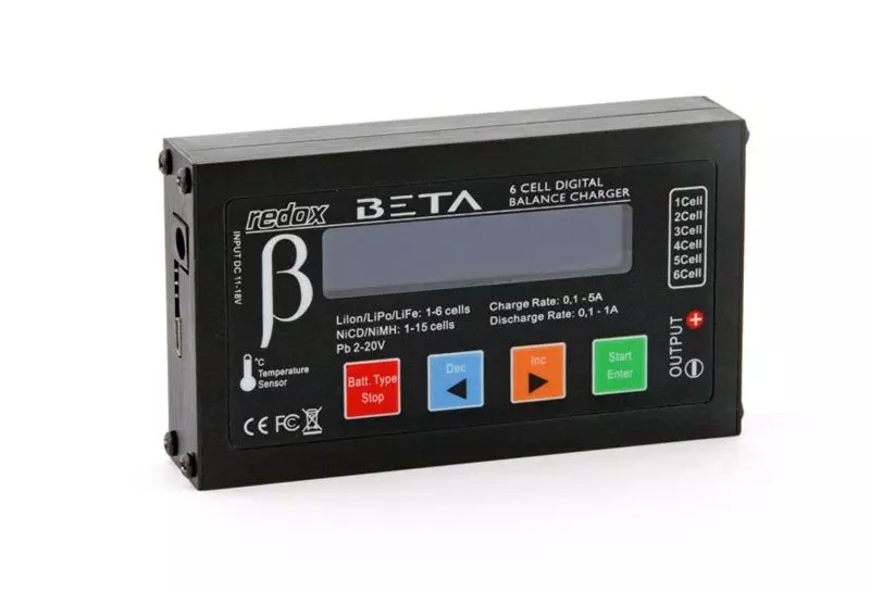 Redox BETA charger with AC charger