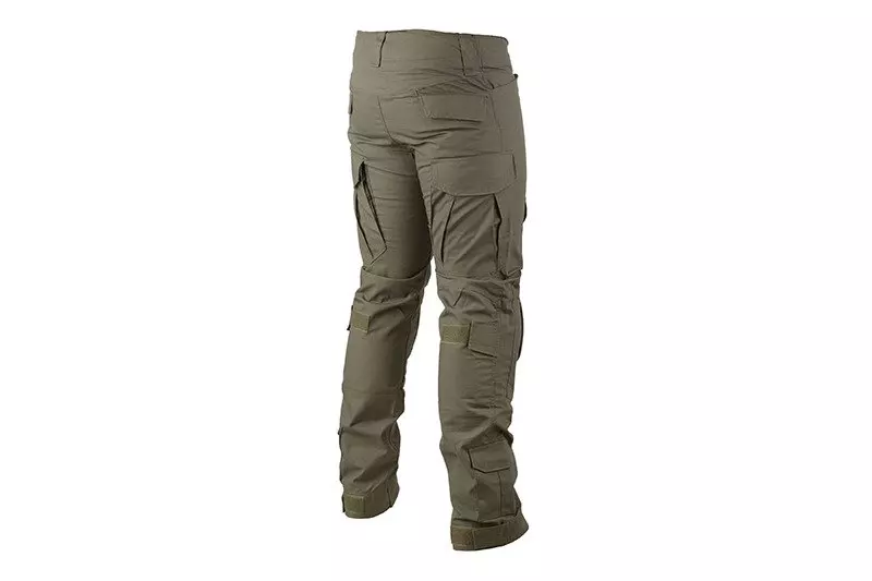 Pantalones Combat Uniforme con rodilleras - oliva