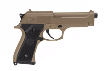 Réplique de pistolet CM126 - tan (sans batterie) (OUTLET)
