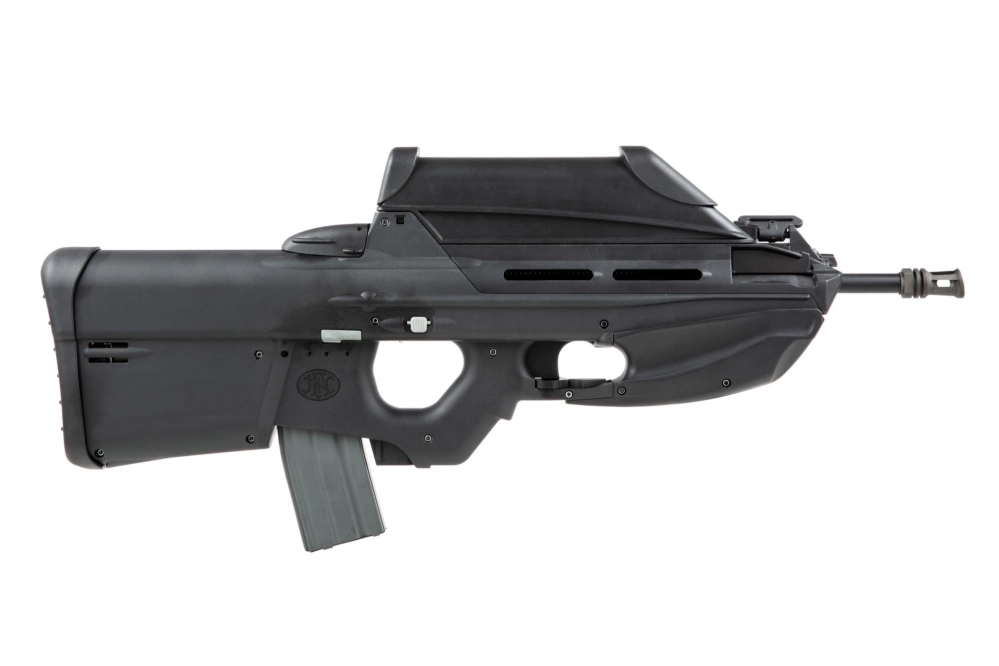 Karabinek szturmowy ASG FN F2000 z lunetą ETU Czarny (OUTLET)