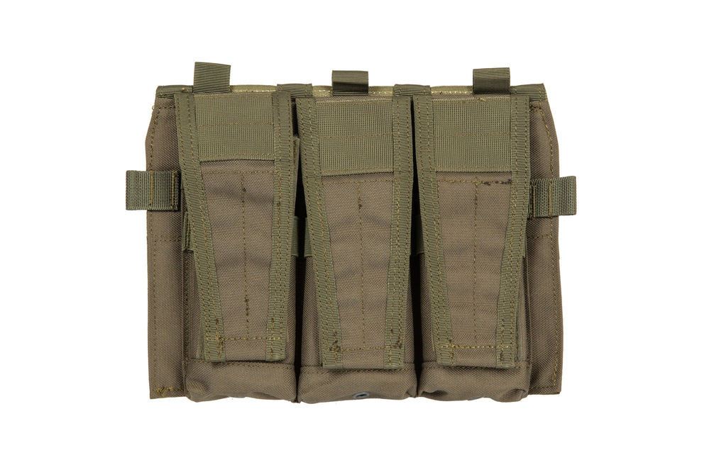 Pochette triple 5.56 pour gilet Rush 2.0 - vert olive