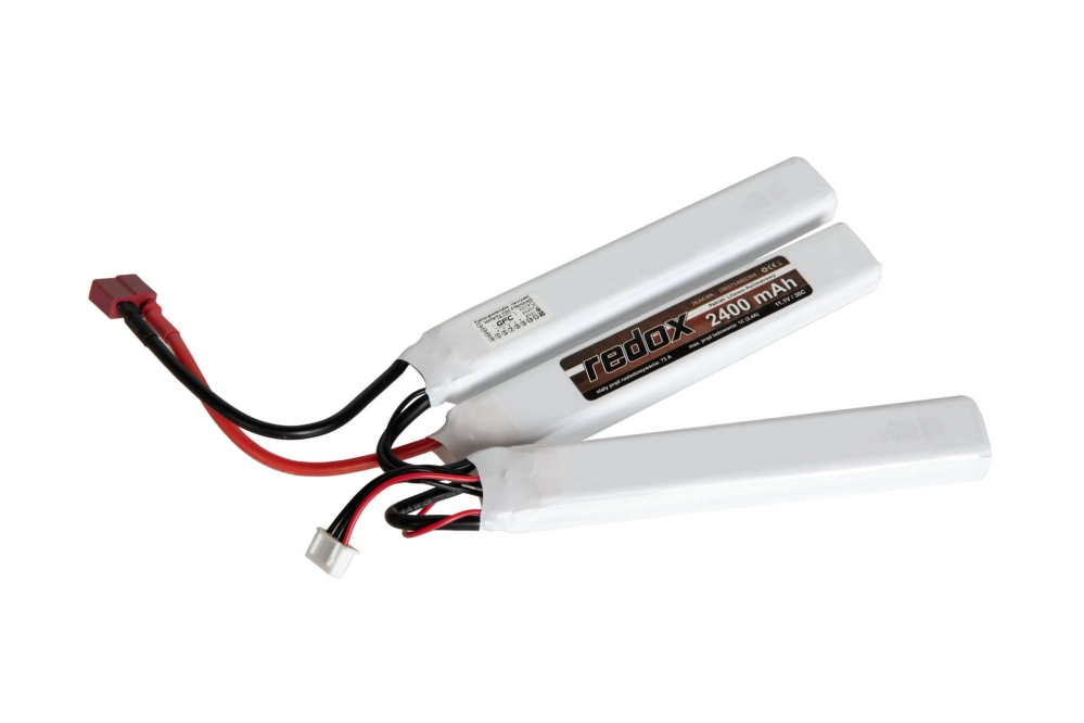 Redox LiPo 2400 mAh 11.1V 3-pack 30C DEANs