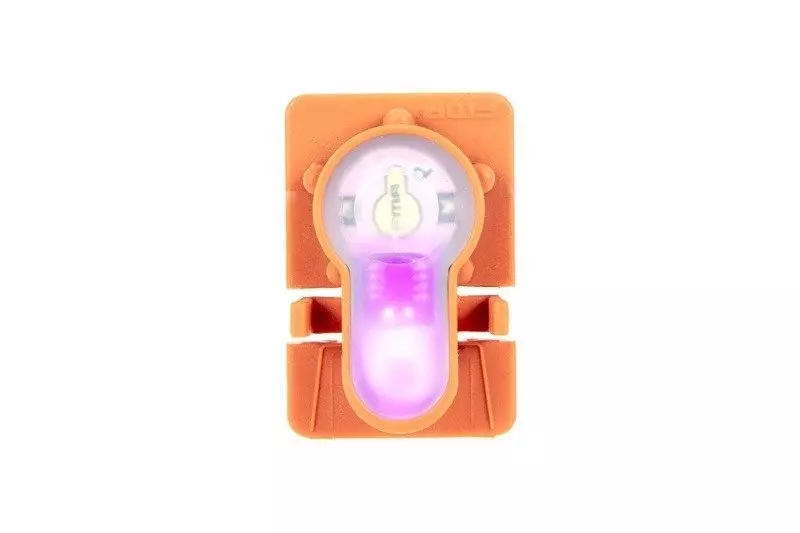 Lightbuck RIS electronic marker - orange (pink light)