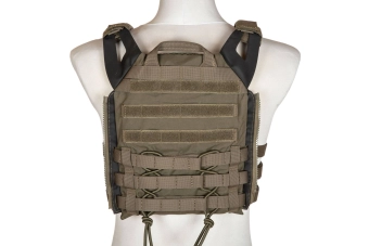 Gilet tactique Rush 2.0 Plate carrier Ariatel - Olive