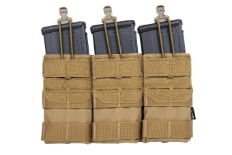 Triple universal magazine pouch Primal Gear Coyote Brown