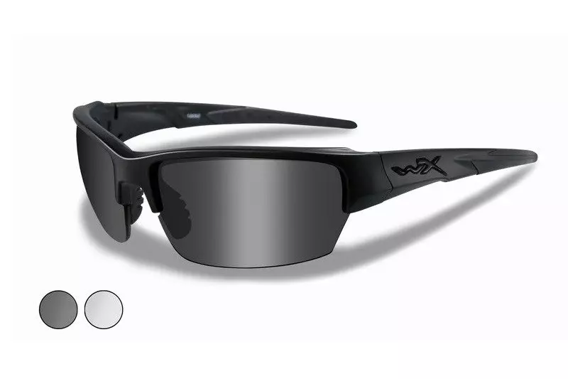 Střelecké brýle Wiley X® Saint Grey/Clear Matte - černý rám
