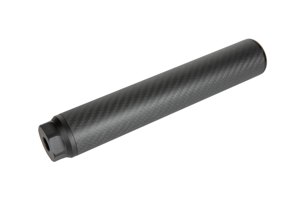 Lehký karbonový tlumič pro zbraní SRS - 235 mm