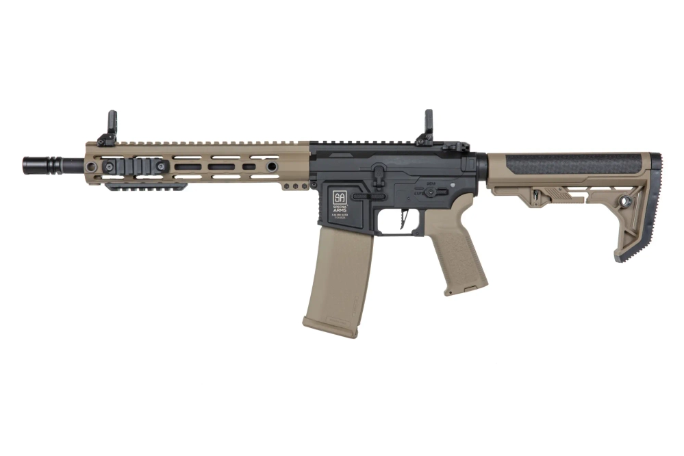 Airsoftová puška Specna Arms SA-F05-RL FLEX™ HAL ETU™ Light Ops/ New Receiver Half-Tan