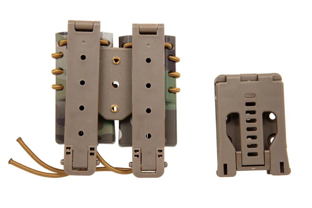 Ładownica na 2 magazynki 9mm Wosport Urban Assault Quick Pull MC
