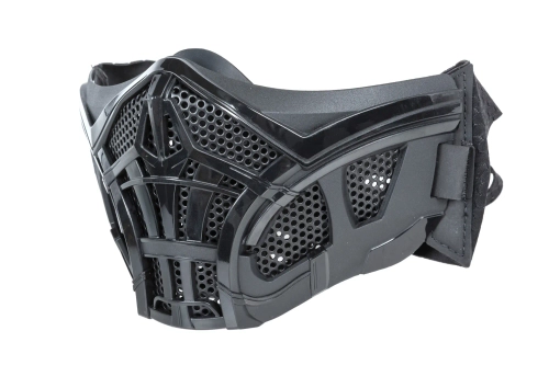 Maska Nuprol Mesh Lower Face Shield V7 Czarna
