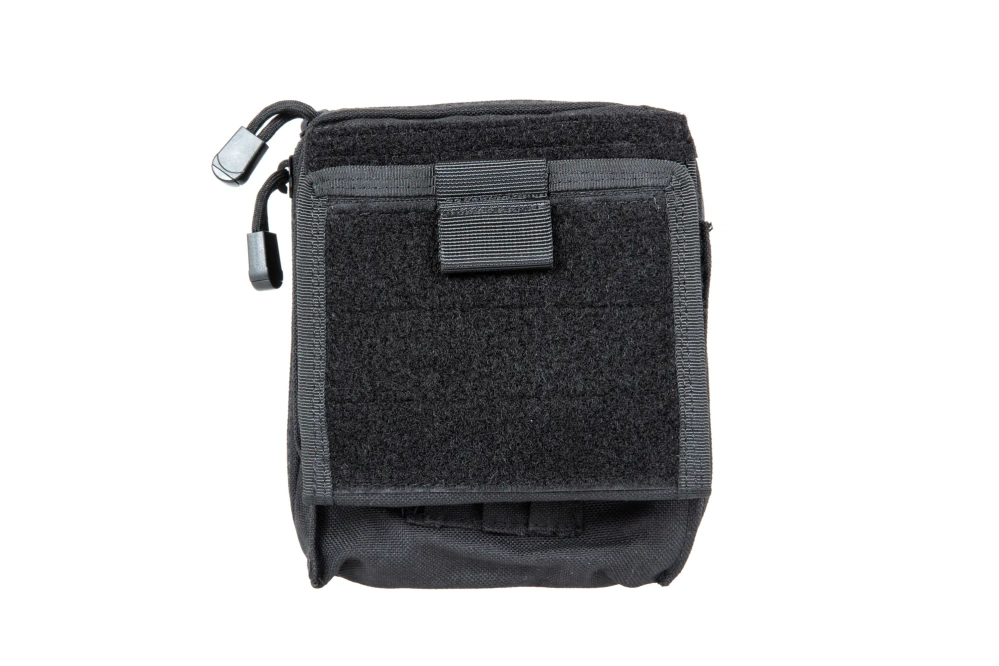 Admin pouch avec support en érable - Noir