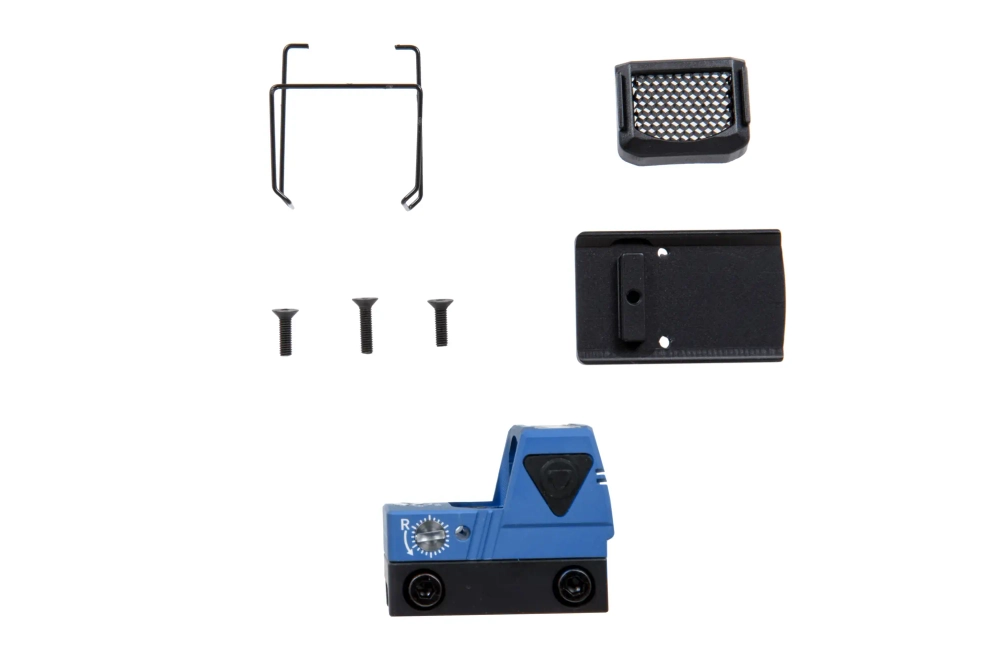 Collimator xFORCE MINI op zonne-energie Blauw