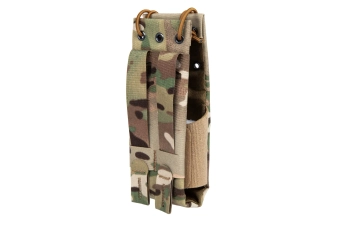 Opening pocket for radio or navigator MC