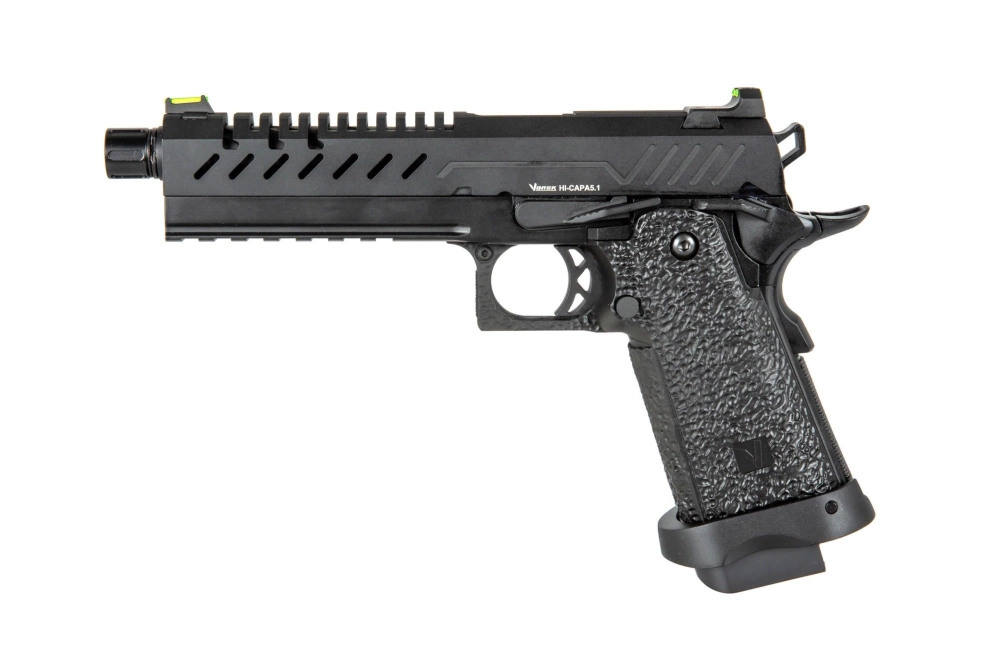 Pistola de airsoft Vorsk hi-capa 5.1 - negro