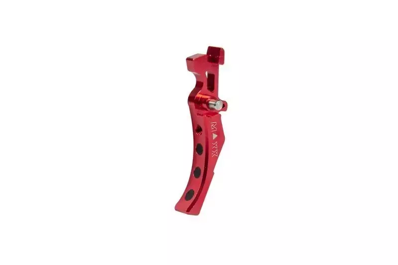 Hliníkový jazyk CNC Advanced Trigger Tongue (Style D) - červený