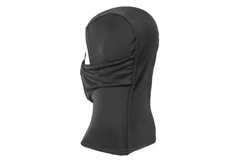 Cagoule thermoactive avec masque - noir