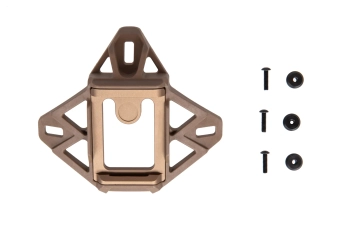 montura del dispositivo de visión nocturna para casco EX Ballistic Shroud 3.0 Dark Earth