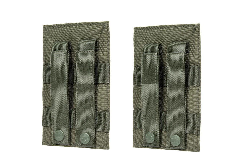 Panneaux velcro MOLLE - vert olive