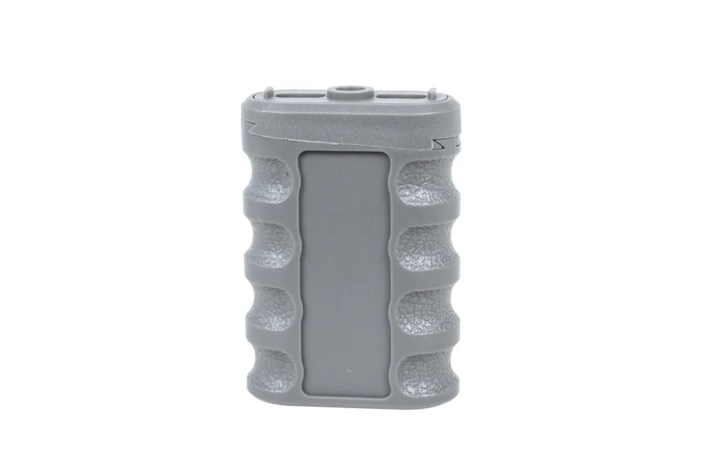 JJ Airsoft JA-1394 angled front grip for M-LOK/Keymod rail (nylon) Grey