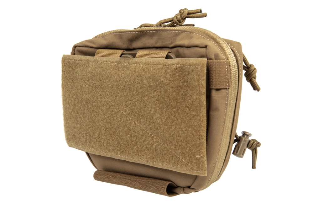 Závěsná taktická kapsa se sponou QR Wosport Coyote Brown