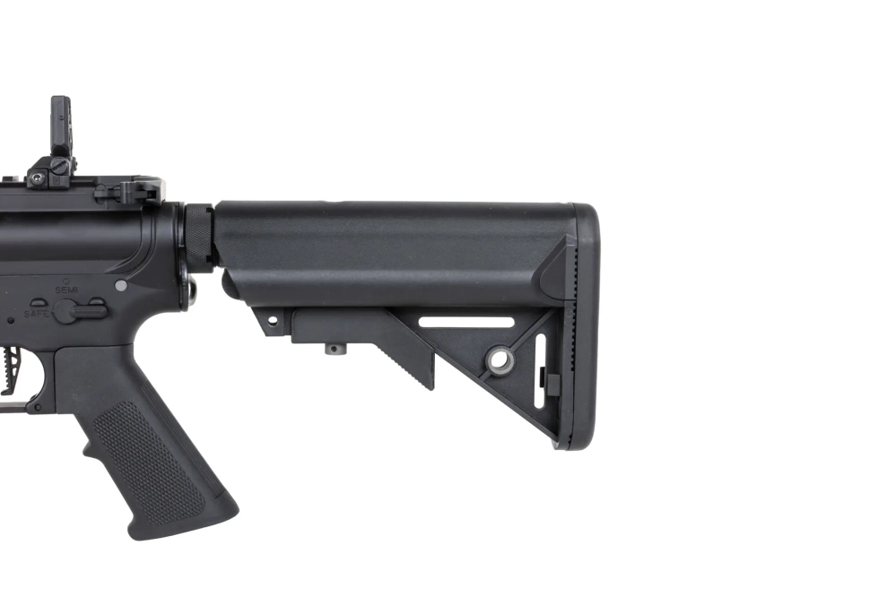 Specna Arms Daniel Defense® MK18 SA-P19 Prime™ Aster II ETU airsoft Carbine with Single Fire Only Brushless Motor Black