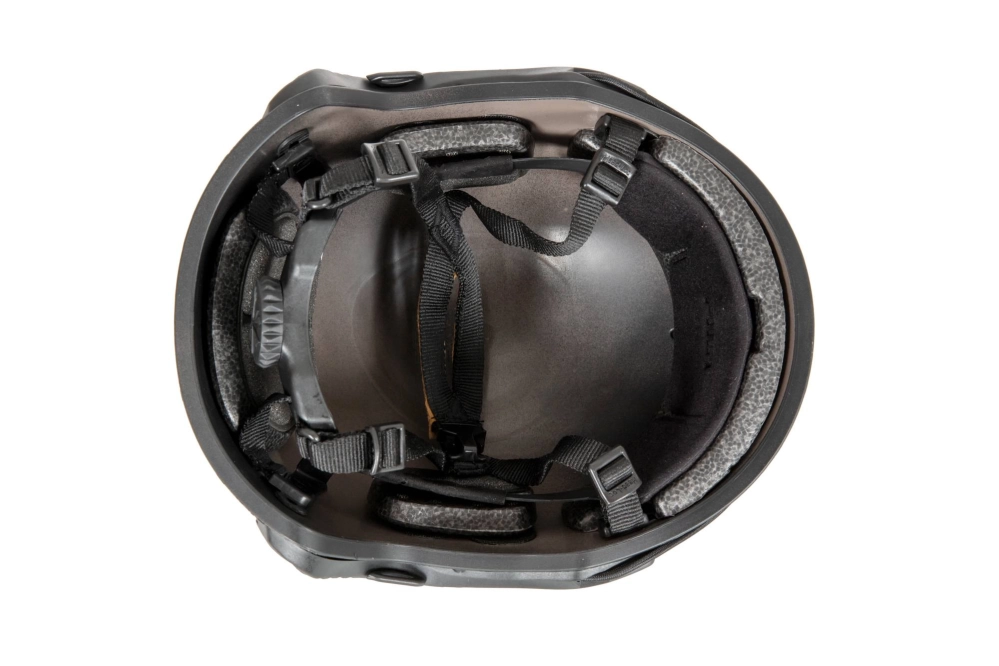 Casque Ballistic Aramid Heavy Version réplique L/XL noir