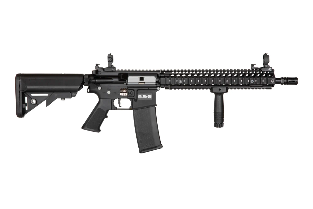 Replika pušky Daniel Defense® M4A1 SA-E26 EDGE 2.0™ GATE ASTER - černá (OUTLET)
