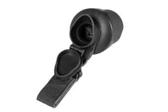 Pouch plegable MOLLE para bolas - negro