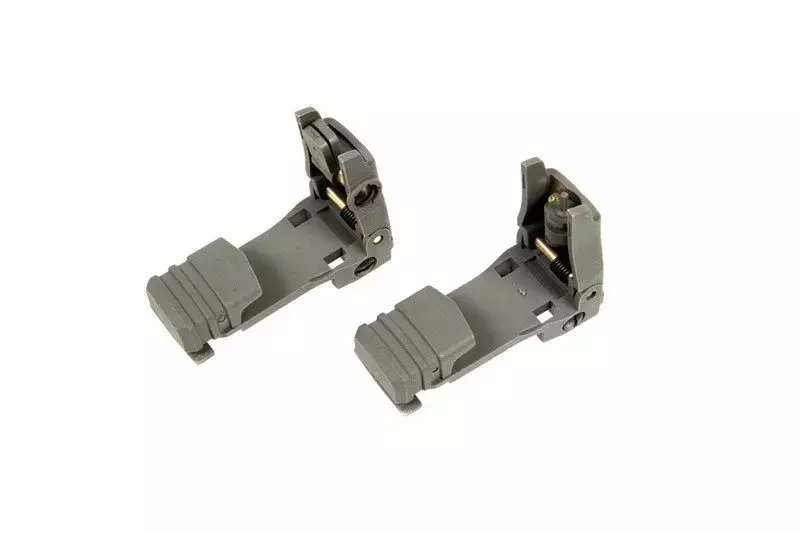 MFT Set of Flip-Up Iron Sights - foliage green