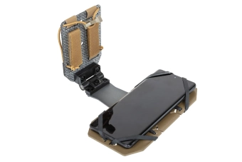 Wosport MB-04 Bruine draaibare telefoonhouder