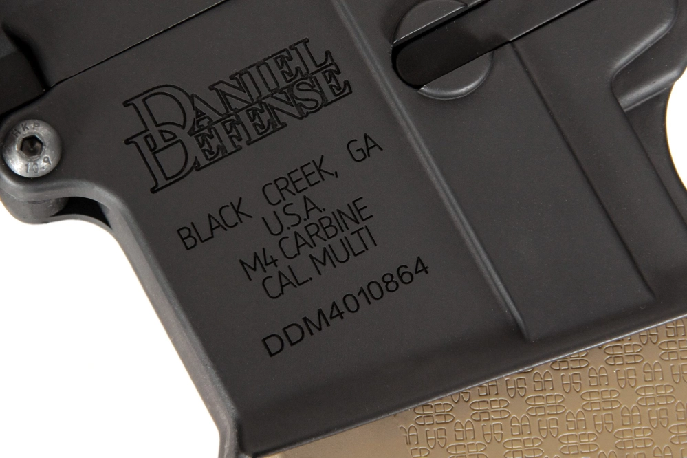 Airsoftová zbraň puškaka Daniel Defense® MK18 SA-E19 EDGE™ - Chaos Bronze